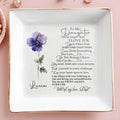 To My Daughter, Always With You, Believing In You, My Pride And Joy - Personalized Custom Jewelry Dish - DAU067_SCRD