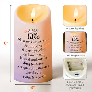 Lighting The Way Memories That Last Forever Candle - Personalized Custom LED Candle - DAU069_LECA