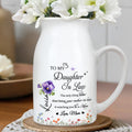 To My Daughter-In-Law, The Only Thing Better Than Being Your Mother-In-Law, Flowers - Personalized Ceramic Flower Vase
