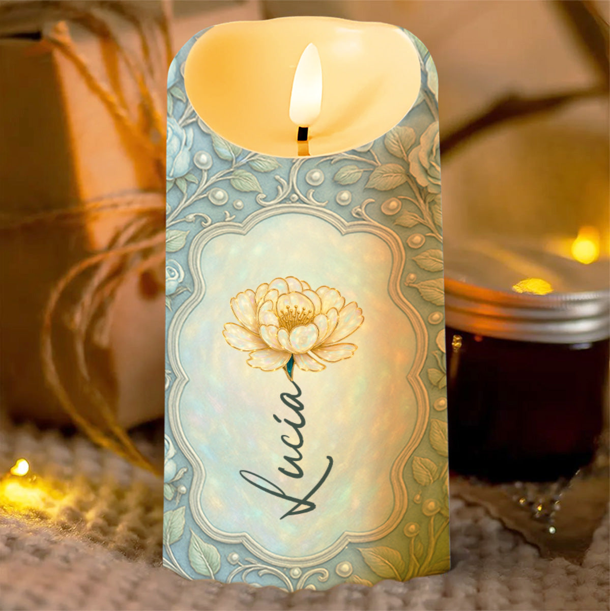 To My Daughter, The Only Thing Better Than Being Your Mother - Personalized Custom LED Candle - DAU231_LECA