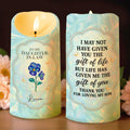 To My Daughter-In-Law, Life Has Given Me The Gift Of You - Personalized Custom LED Candle - DILA015_LECA