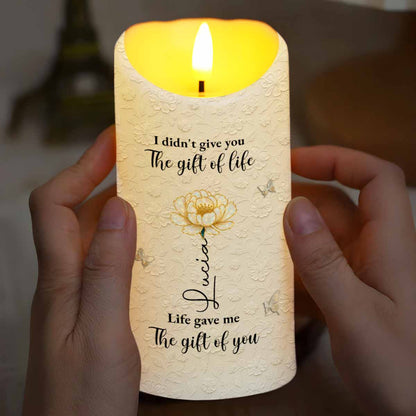To My Daughter-In-Law, You're More Than Just A Daughter-In-Law - Personalized Custom LED Candle - DILA068_LECA