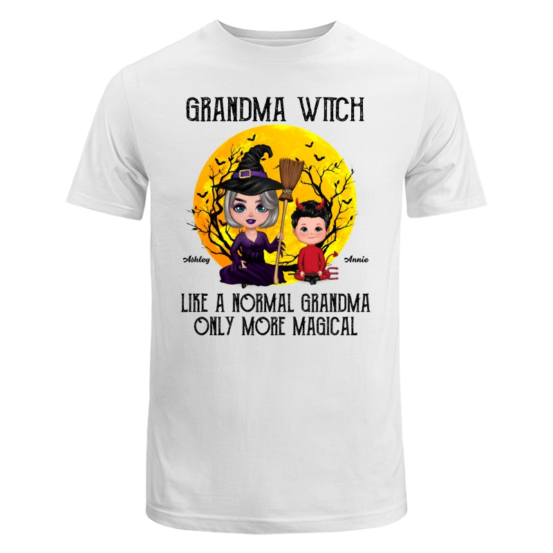 Doll Grandma Witch Like Normal Grandma Only More Magical Personalized Shirt