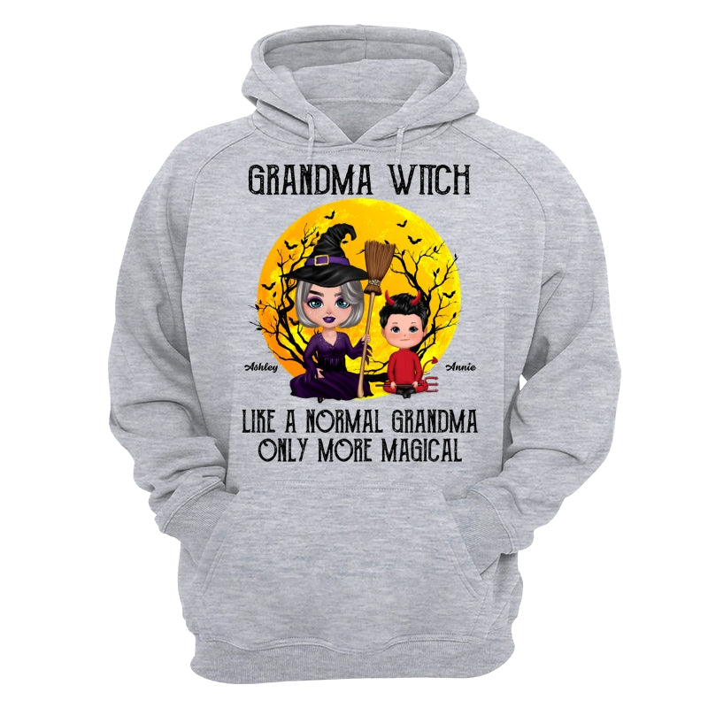 Doll Grandma Witch Like Normal Grandma Only More Magical Personalized Shirt