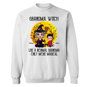 Doll Grandma Witch Like Normal Grandma Only More Magical Personalized Shirt