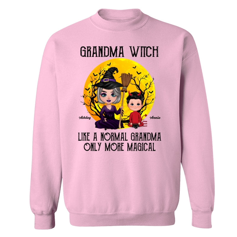 Doll Grandma Witch Like Normal Grandma Only More Magical Personalized Shirt