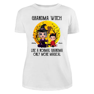 Doll Grandma Witch Like Normal Grandma Only More Magical Personalized Shirt