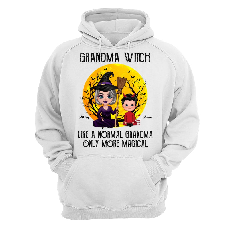 Doll Grandma Witch Like Normal Grandma Only More Magical Personalized Shirt