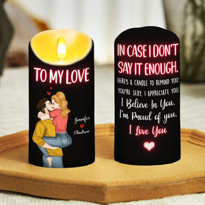 I Believe In You - Personalized LED Candle