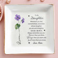 Straighten Your Crown Inspirational Message - Personalized Custom Jewelry Dish - FAM014_SCRD