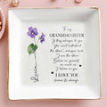I Am The Storm Believe In Yourself I Love You Forever & Always - Personalized Custom Jewelry Dish - FAM056_SCRD