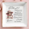 Keep Your Treasures Safe & Sound Jewelry Dish - Personalized Custom Jewelry Dish - FAM064_SCRD