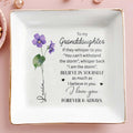 Believe In Yourself I Love You Forever & Always - Personalized Custom Jewelry Dish - FAM067_SCRD