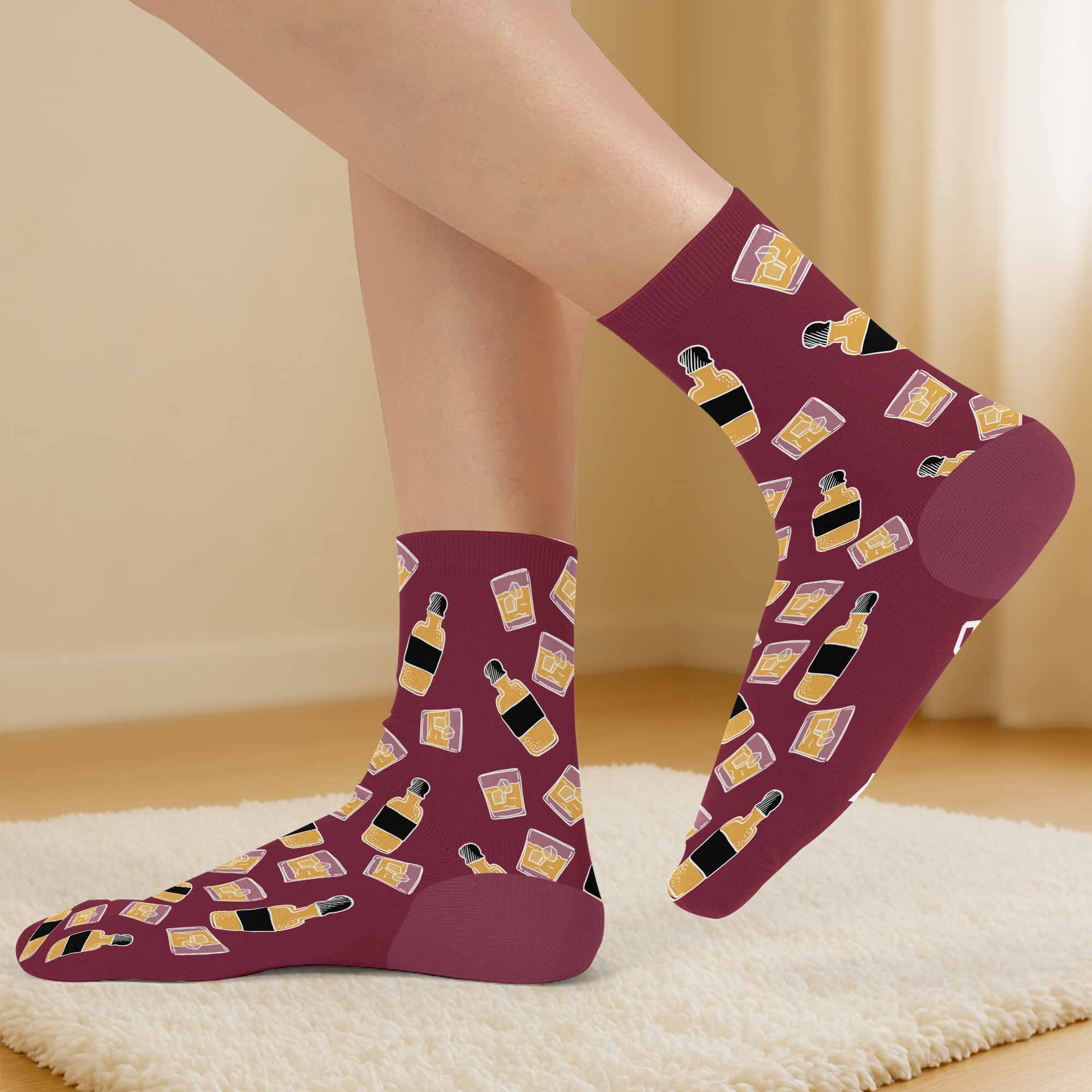 If You Can Read This Bring Me Whiskey - Personalized Crew Socks - FAM471_CSOCK