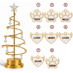 Family Together LED tree lights 8 names