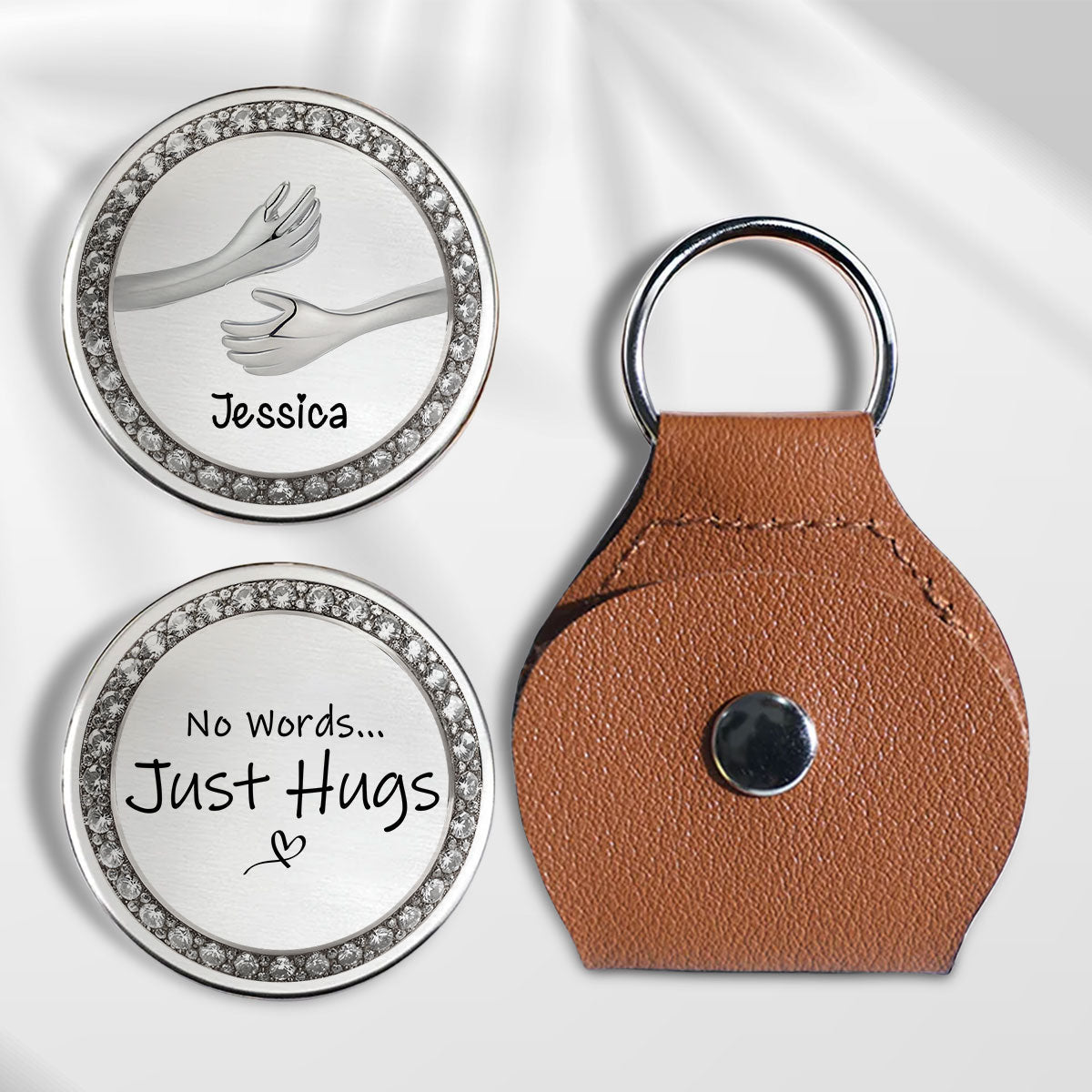 Just Hugs - Personalized Pocket Hug - Memorial Gift For Family