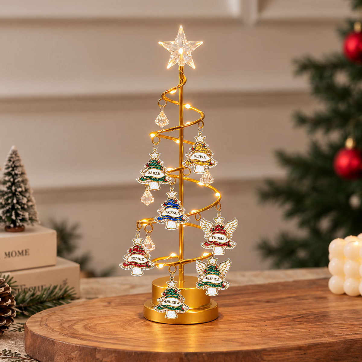 Everyone Belongs Here - Personalized LED Tree Lights