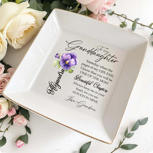 Most Beautiful Chapters In My Life - Personalized Custom Jewelry Dish - GDT033_SCRD