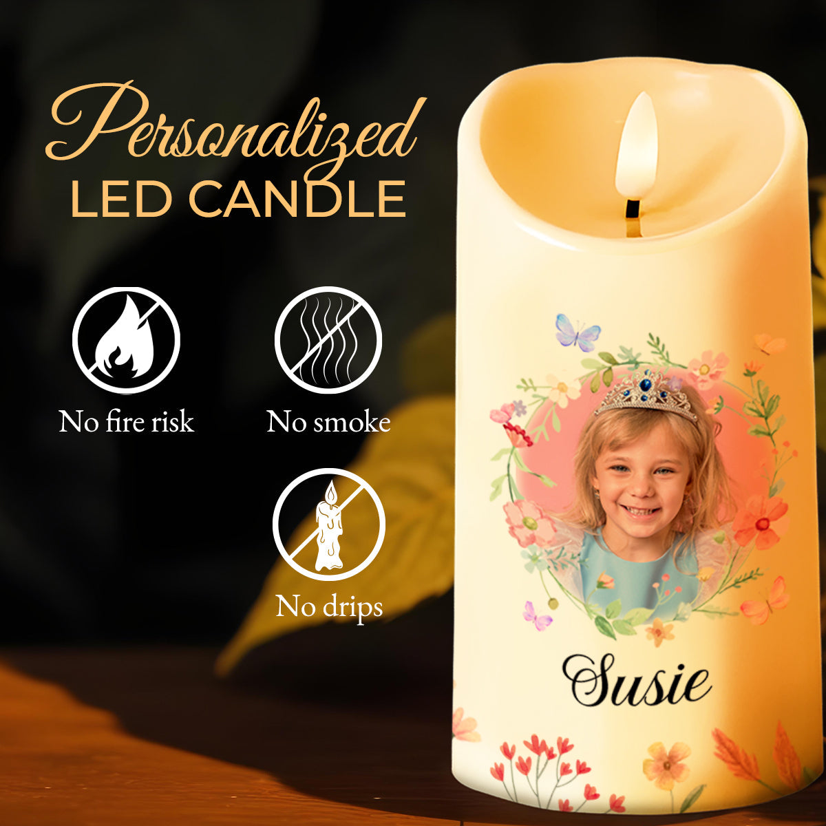 Always Remember You Are Braver, Stronger, Smarter And Loved Candle Design - Personalized Custom LED Candle - GDT131_LECA