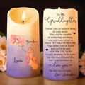 Believe In Your Heart, Aim For The Skies LED Candle - Personalized Custom LED Candle - GDT155_LECA