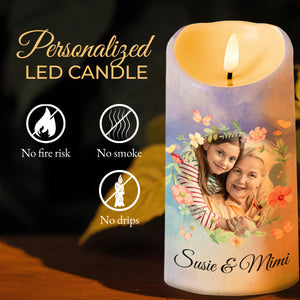 Spirit Shine Braver Stronger Loved Personalized Custom Candle - Personalized Custom LED Candle - GDT196_LECA