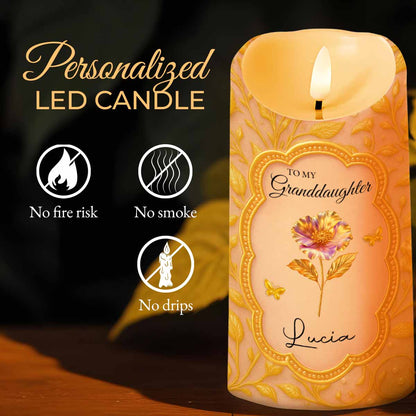 Once Upon A Time She Called Me Grandma - Personalized Custom LED Candle - GDT423_LECA