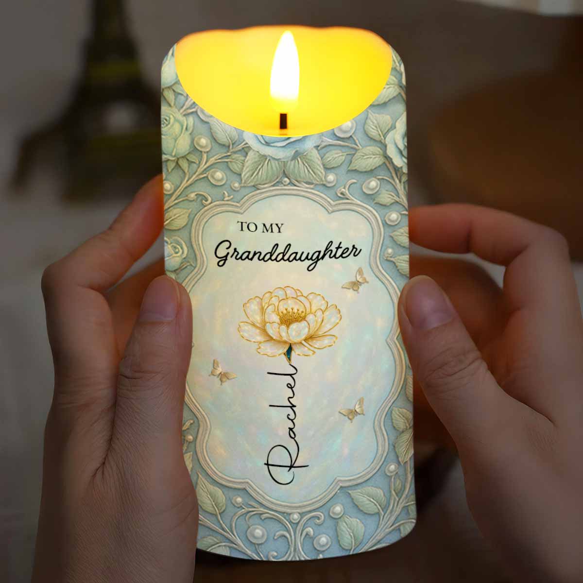 Always Remember You Are Braver, Stronger, Smarter - Personalized Custom LED Candle - GDT435_LECA