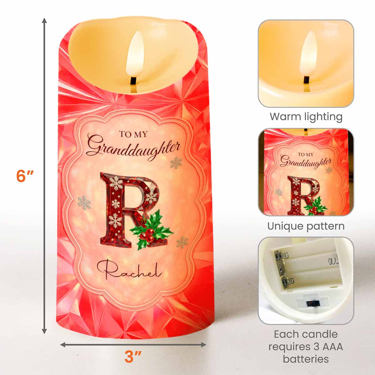 Once Upon A Time There Was A Little Girl Who Stole My Heart - Personalized Custom LED Candle - GDT495_LECA