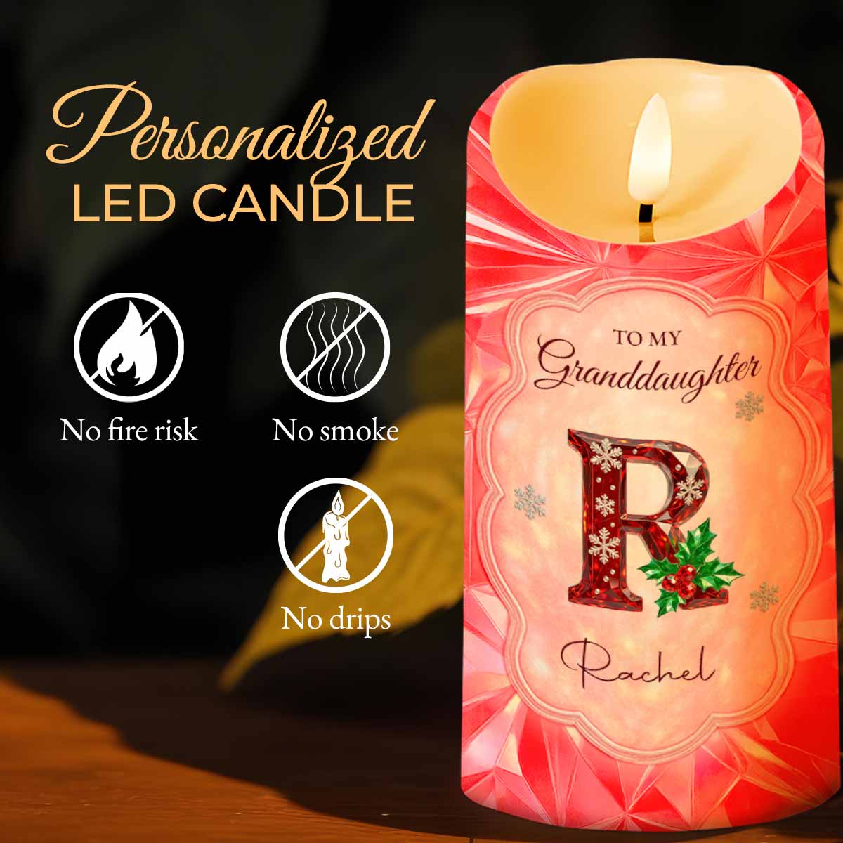Once Upon A Time There Was A Little Girl Who Stole My Heart - Personalized Custom LED Candle - GDT495_LECA