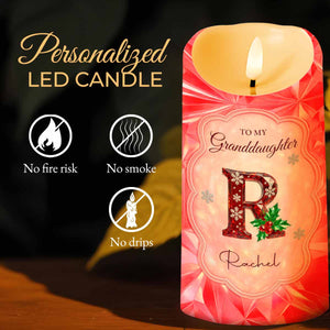 Once Upon A Time There Was A Little Girl Who Stole My Heart - Personalized Custom LED Candle - GDT495_LECA