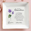 You Will Always Be My Grandma No Matter Where I Go - Personalized Custom Jewelry Dish - GRM010_SCRD