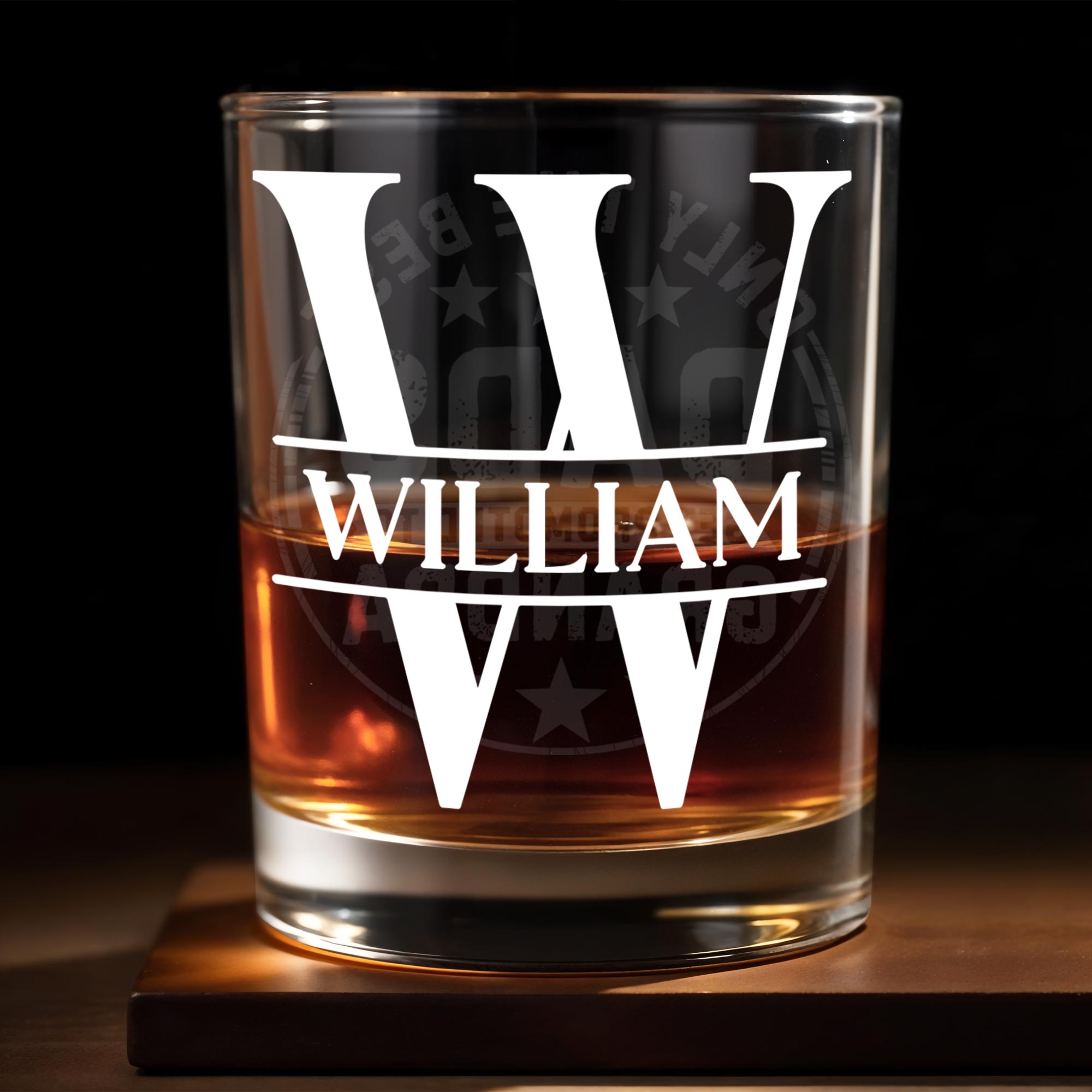 Celebrate Your Special Moments, Typographic Design - Personalized Custom Whiskey Glass - GRP032_RWG