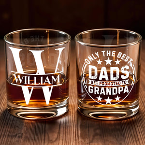 Celebrate Your Special Moments, Typographic Design - Personalized Custom Whiskey Glass - GRP032_RWG