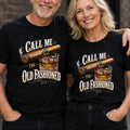 Call Me The Old Fashioned With Cigar And Whiskey Glass - Personalized Custom Unisex T-shirt, Hoodie - HIM049_BBAS