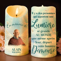 Light Up The Memories Together Forever Candle - Personalized Custom LED Candle - HME082_LECA