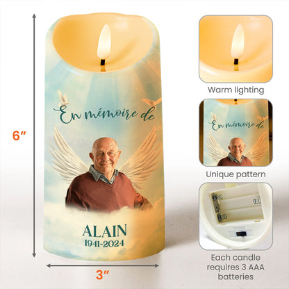 Light Up The Memories Together Forever Candle - Personalized Custom LED Candle - HME082_LECA