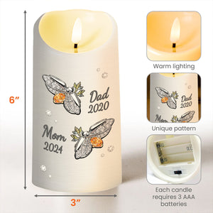 My Heart Still Looks For You Customized Memorial Candle - Personalized Custom LED Candle - HME127_LECA