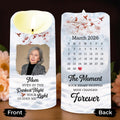 Even In The Darkest Night Light Guides Me Cardinal Photo Calendar - Personalized Custom LED Candle - HME567_LECA