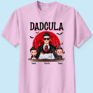 Halloween Dad Grandpa And Doll Kids Personalized Shirt