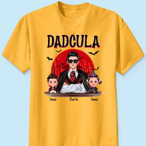 Halloween Dad Grandpa And Doll Kids Personalized Shirt