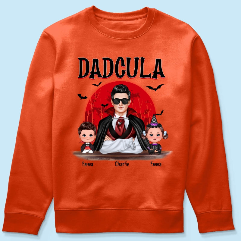 Halloween Dad Grandpa And Doll Kids Personalized Shirt