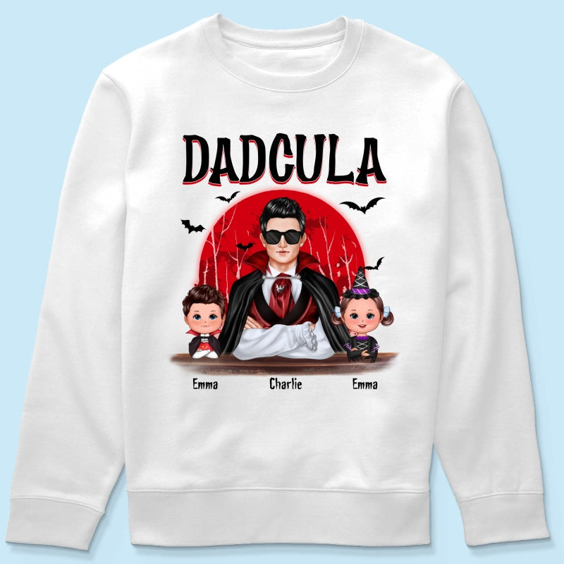 Halloween Dad Grandpa And Doll Kids Personalized Shirt