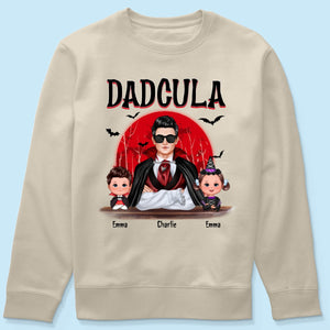 Halloween Dad Grandpa And Doll Kids Personalized Shirt