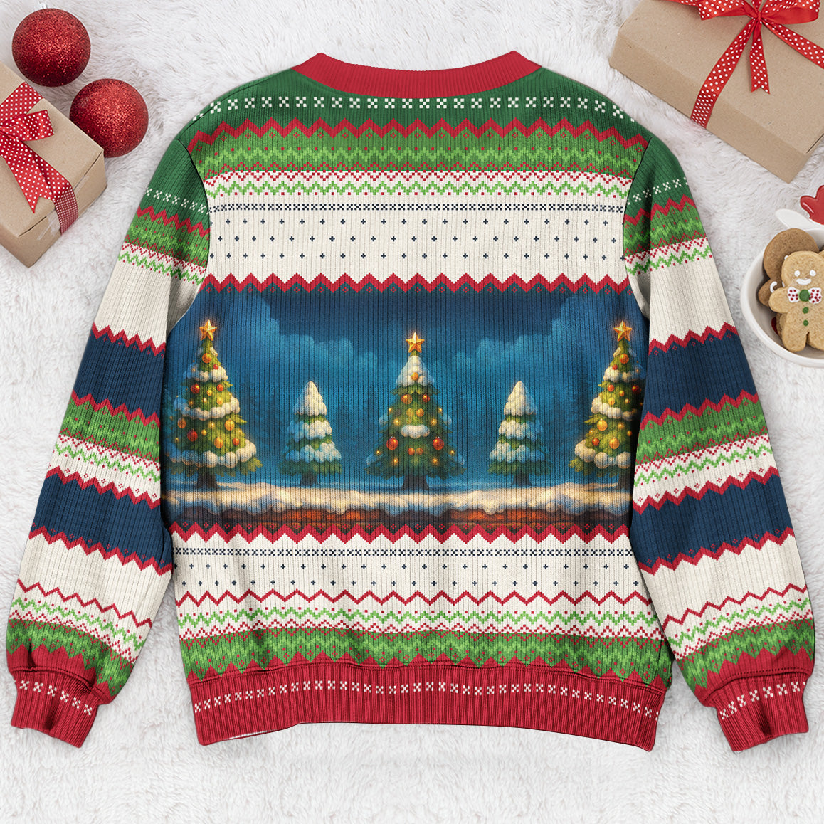 Ho Ho Holy I Need A Beer And My Dog personalized ugly sweater