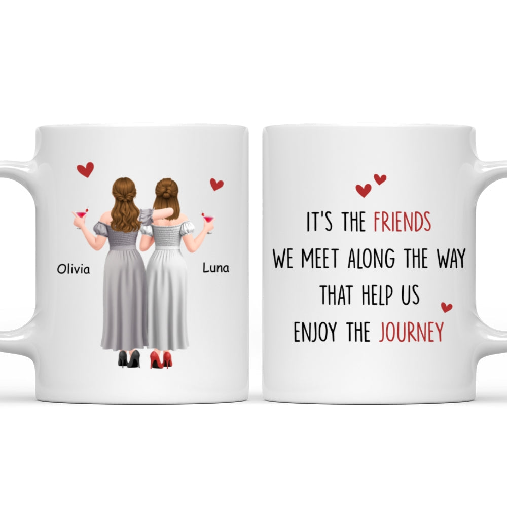 Our Journey - Personalized Coffee Mug - Christmas Gift For Sister, Best Friend