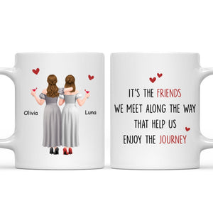 Our Journey - Personalized Coffee Mug - Christmas Gift For Sister, Best Friend