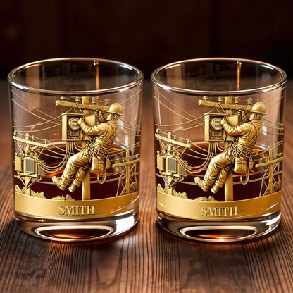 Capture The Spirit Of Innovation And Adventure - Personalized Custom Whiskey Glass - JBS090_RWG