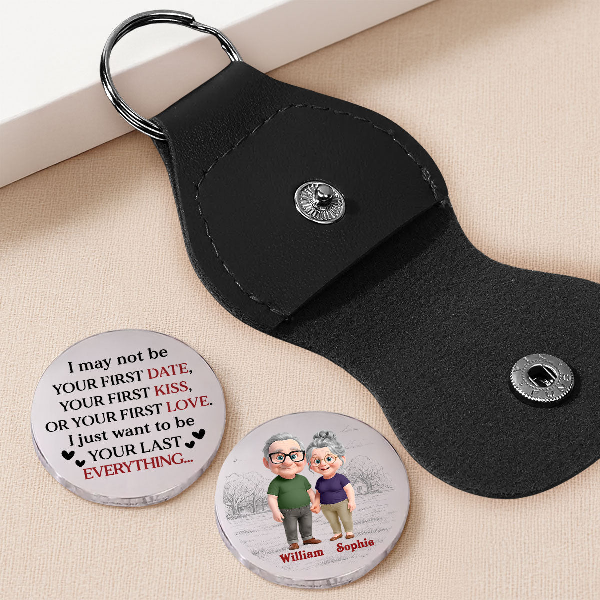 Your Last Everything 2 - Personalized Pocket Hug - Christmas Gift For Husband