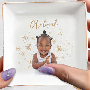 Capture The Sparkle And Joy - Personalized Custom Jewelry Dish - KID005_SCRD