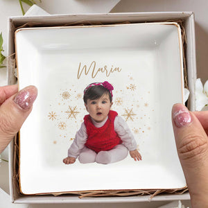 Celebrate Your Little One's Magical Moments - Personalized Custom Jewelry Dish - KID007_SCRD